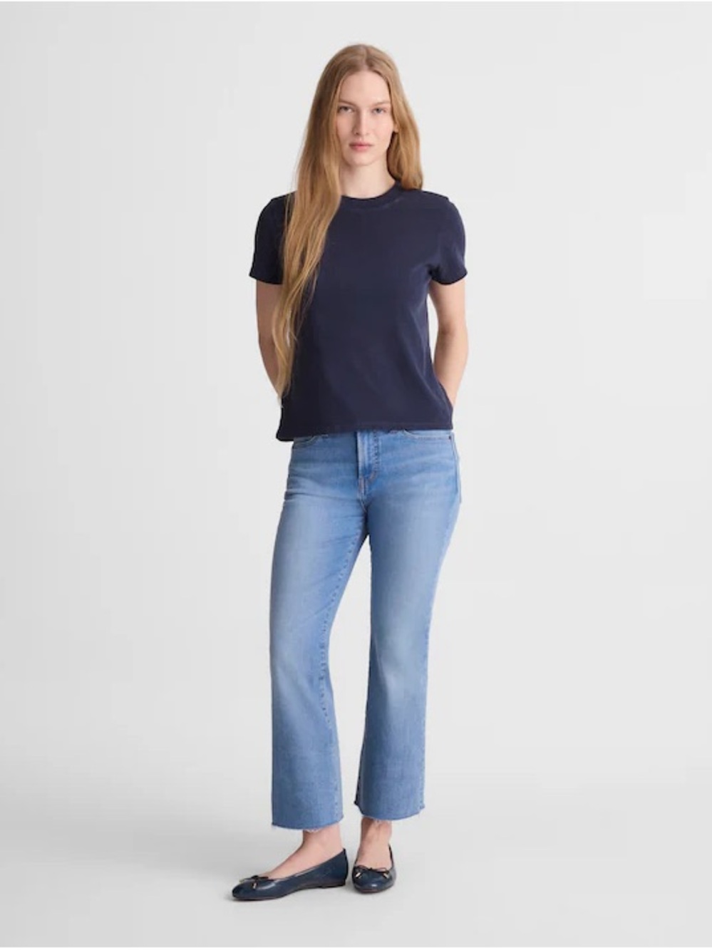 Madewell Mid-Rise Kick Out Jeans Sz 23T 👖✨